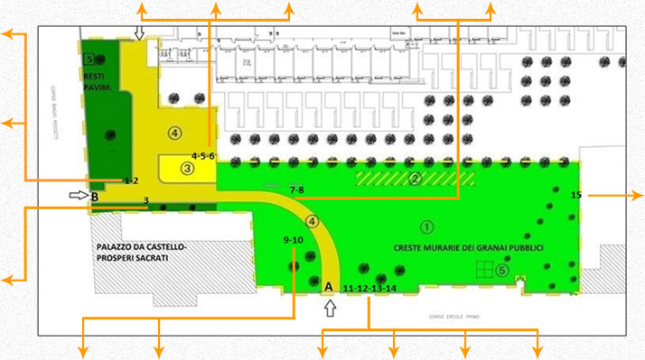 Mappa del laboratorio