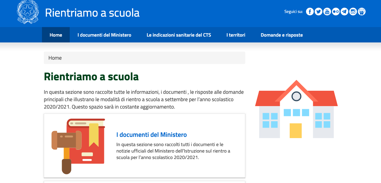 Rientriamo a scuola