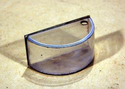 Vaschetta semicilindrica per riflessione totale Vaschetta semicilindrica per riflessione totale