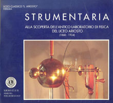 Copertina Primo Catalogo Strumentaria, Ferrara novembre 1993. 