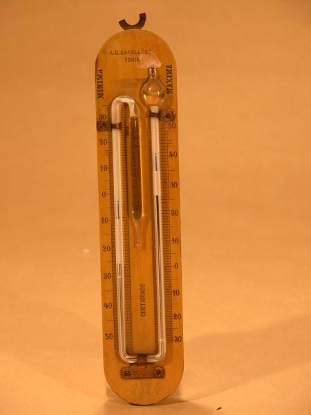 Termometro a massima e a minima - Progetto Strumentaria